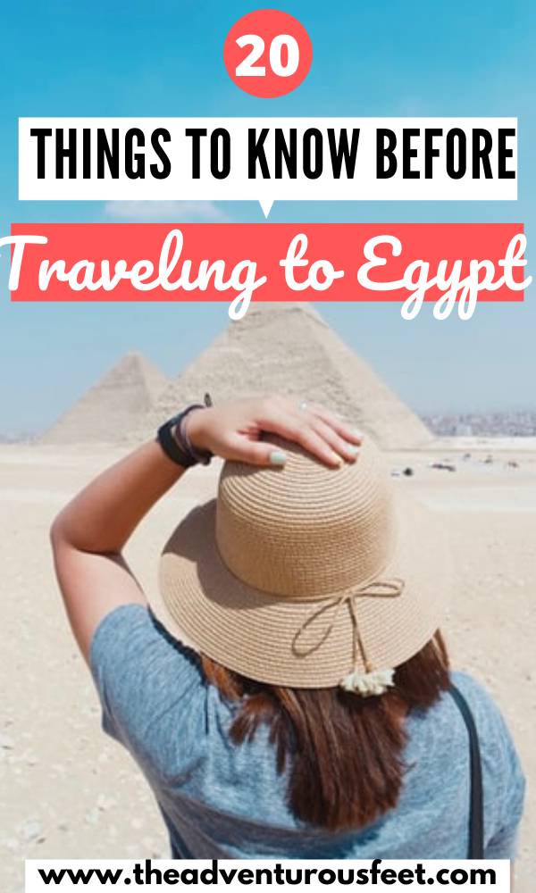 Traveling to Egypt? Here is everything you need to kknow before you go. | Things to know before traveling to Egypt | egypt rules for tourists |Egypt travel tips | the ultimate guide to traveling to Egypt |advice for visiting Egypt | tips for visiting Egypt | travel tips for egypt |what to pack for Egypt | what to know before going to Egypt |travel guide to Egypt #egypttraveltips #traveltipsforegypt #tipsforvisitingegypt #theadventurousfeet