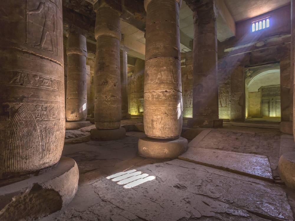 Abydos Temple is one of the famous monuments of Egypt