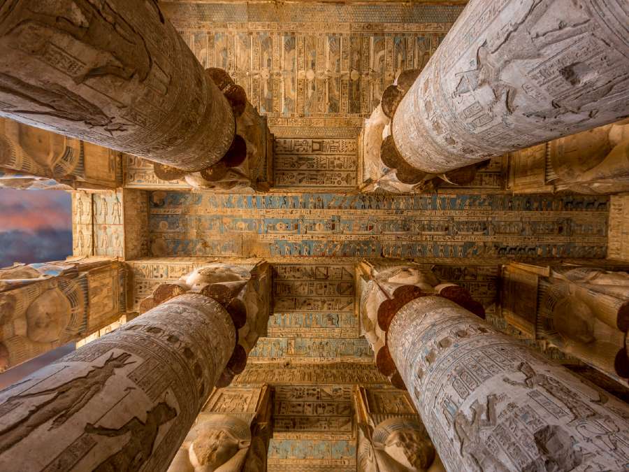 Dendera Temple Complex is one of the most famous landmarks of Egypt