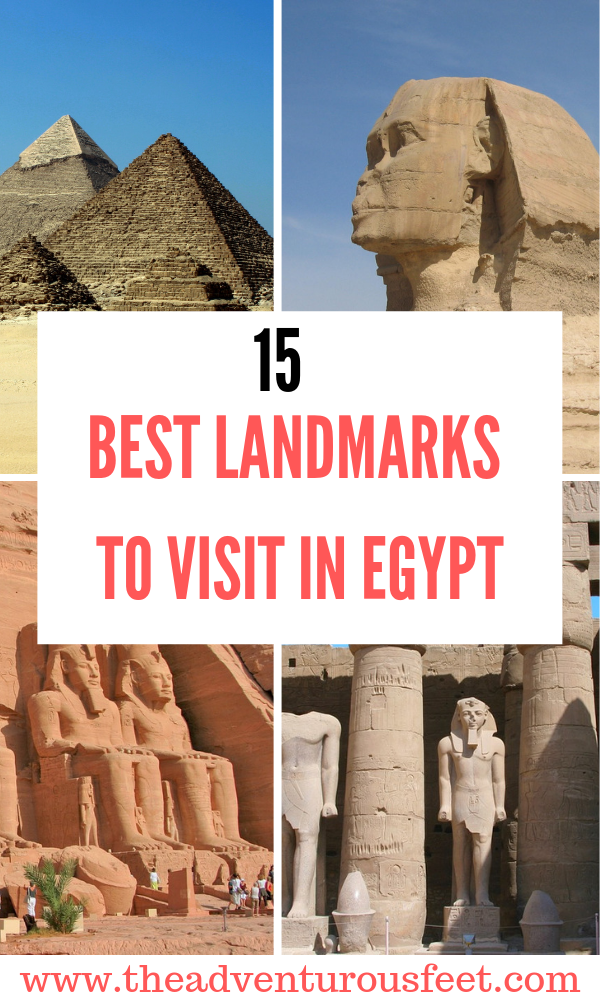 Visiting Egypt? Here are the best landmarks that you shouldn't miss out. #egyptlandmarks #famouslandmarksinegypt #historicalplacesinegypt #egypt