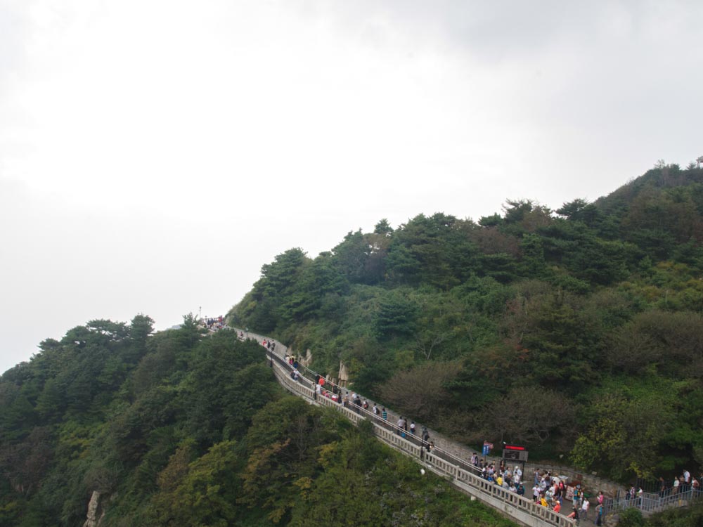 Mount Tai is one of the famous Chinese landmarksMount Tai is one of the famous Chinese landmarks