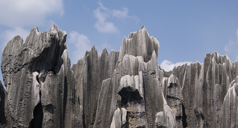 Stone Forest (Shilin) is one of the famous landmarks of China