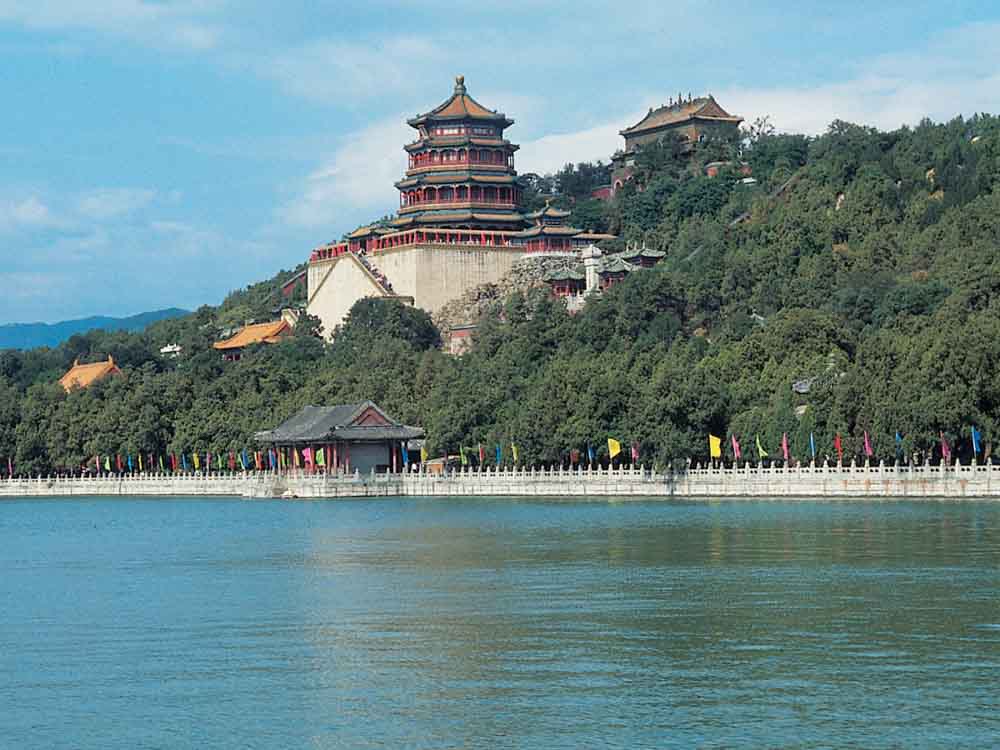 The Summer Palace is one of the famous landmarks in China