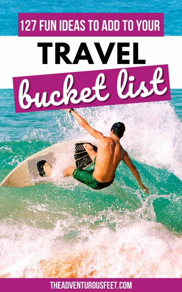 Want to add new items on your bucket list? Here are the crazy bucket list ideas to inspire you| adventurous bucket list ideas|bucket list things to do| ultimate bucket list ideas| things to put on your bucket list| best adventure activities in the world| unique bucket list ideas| bucket list examples| adrenaline junkie activities| fun bucket list ideas | adrenaline junkie bucket list| travel bucket list ideas #bucketlistideas #bucketlistitems