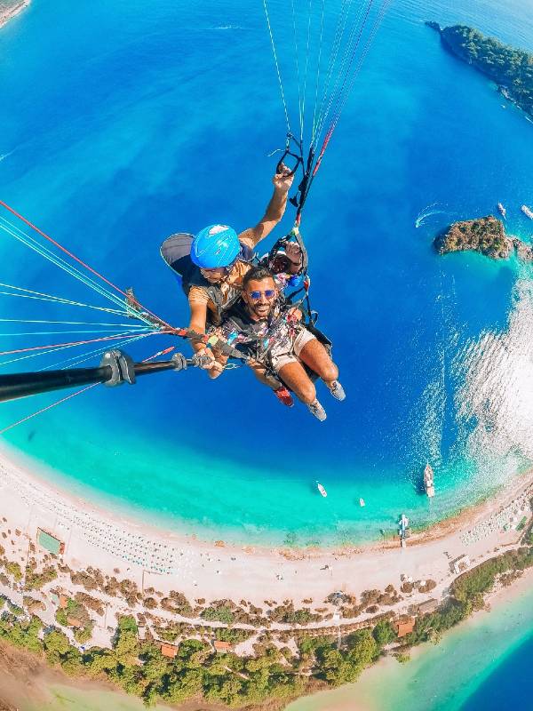 Paragliding is one of the crazy bucket list ideas