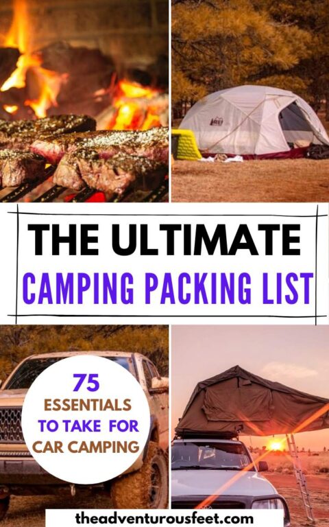 Packing List For Car Camping: 75 Car Camping Essentials You'll Need On ...