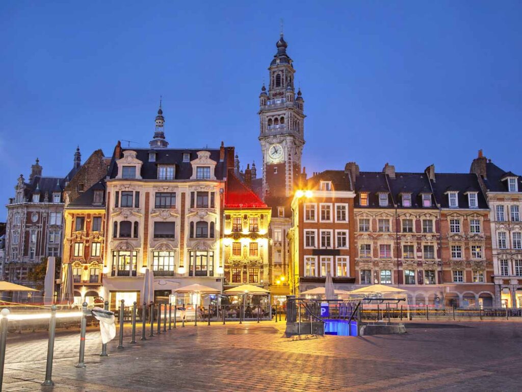 Lille is where to visit France in winter.