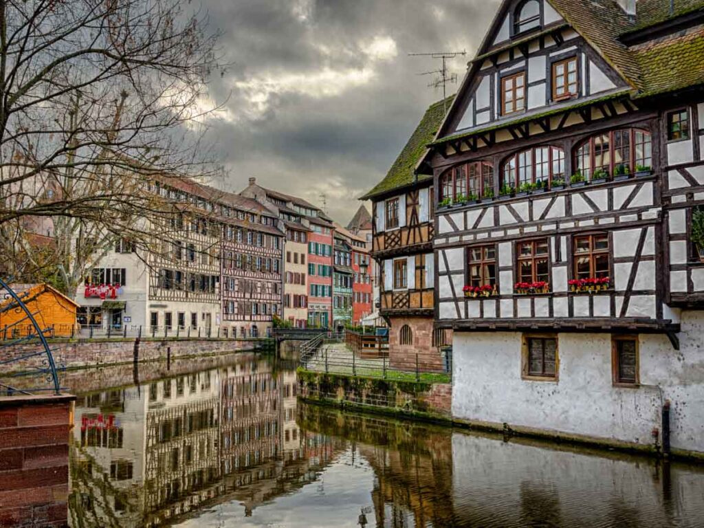 Strasbourg is one of the places to visit in winter in France.