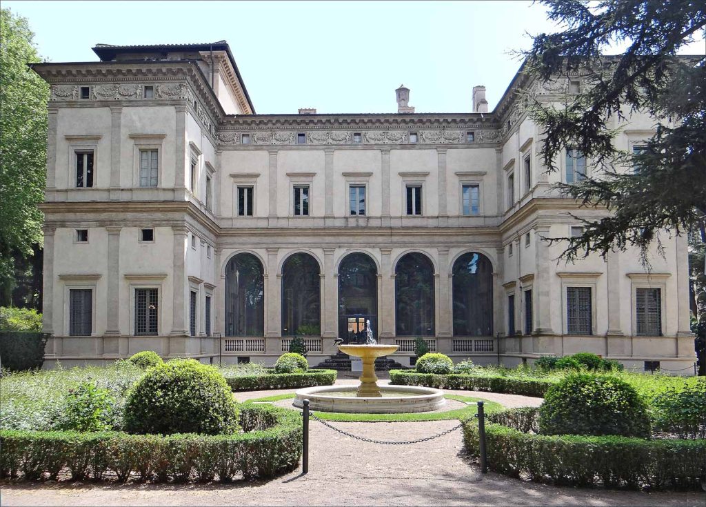 Villa Farnesina is one of the main attractions in Rome.