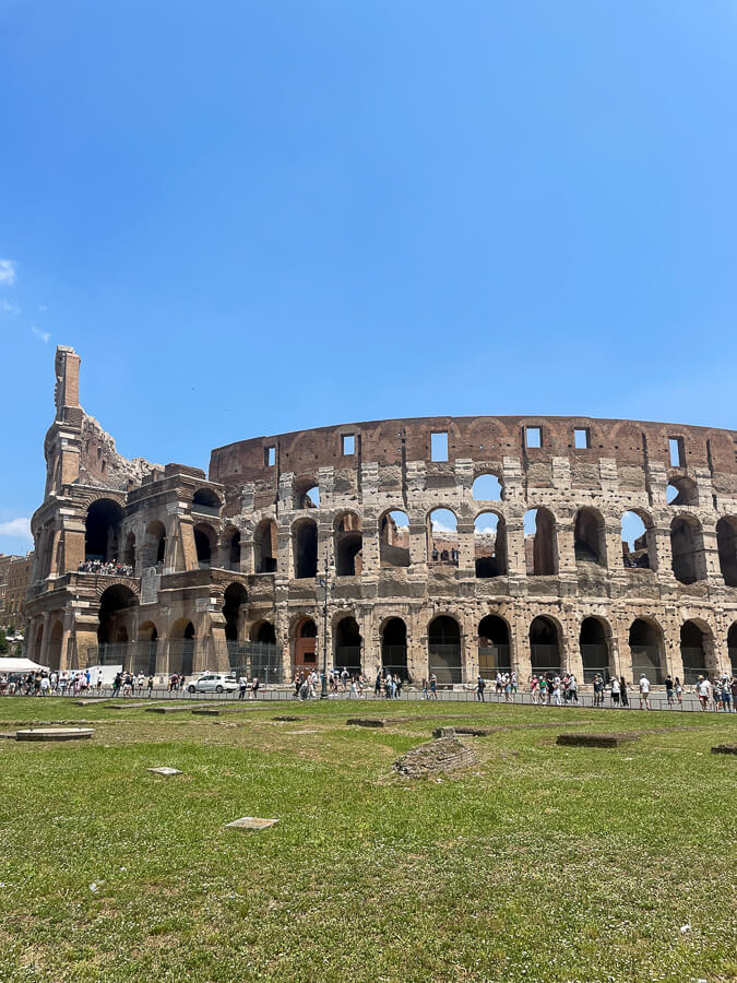 Visiting the Colosseum is one of the best things to do in Rome.