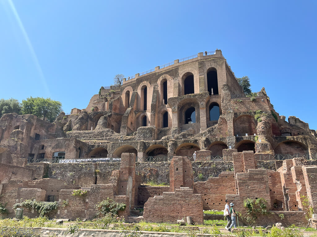 The Palatine Hill is one of the best Rome attractions.